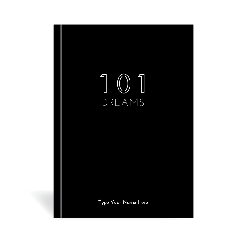 A5 Journal – 101 Dreams - Black