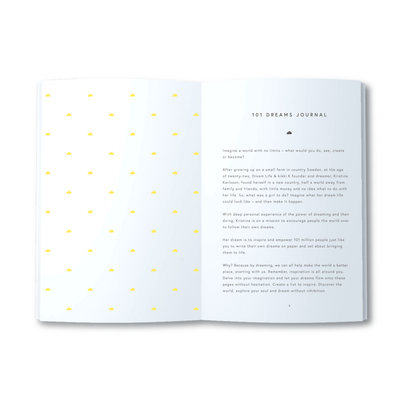 A5 Journal – 101 Dreams - Yellow