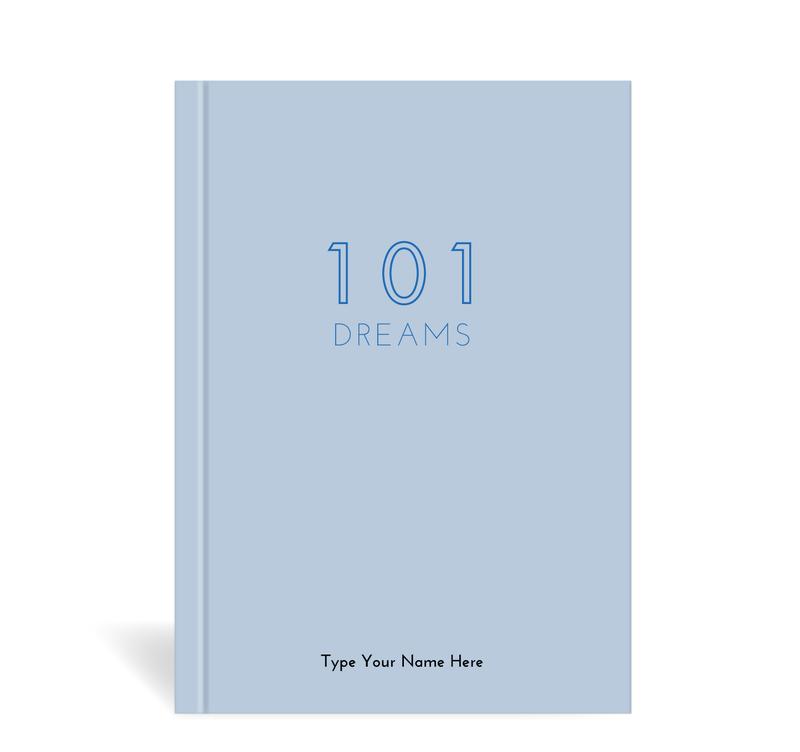 A5 Journal – 101 Dreams - Blue