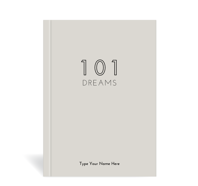 A5 Journal – 101 Dreams - Grey