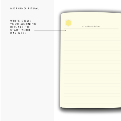 A5 2025 Wellbeing Diary - Pebble