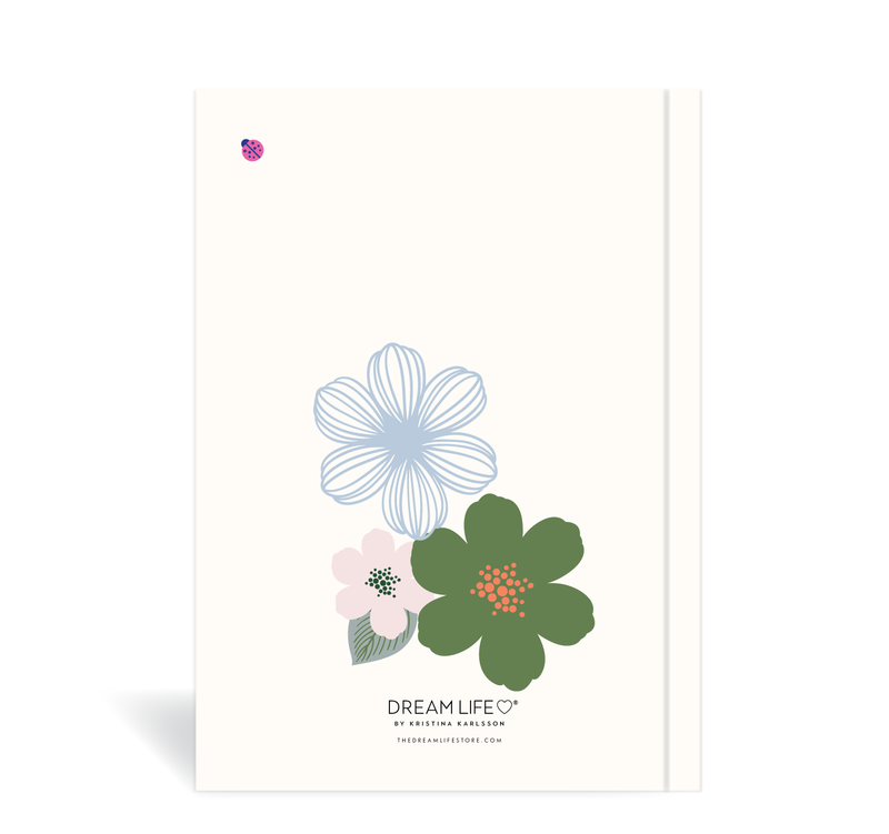 A5 Journal - Blooms - Creme