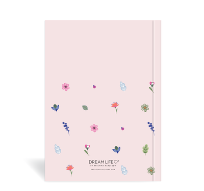 A5 2025 Family Diary - Petite Blooms - Blush