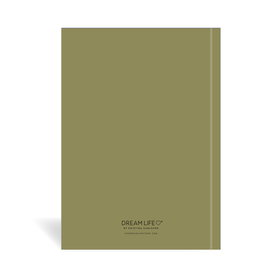 A5 2025 Wellbeing Diary - Olive