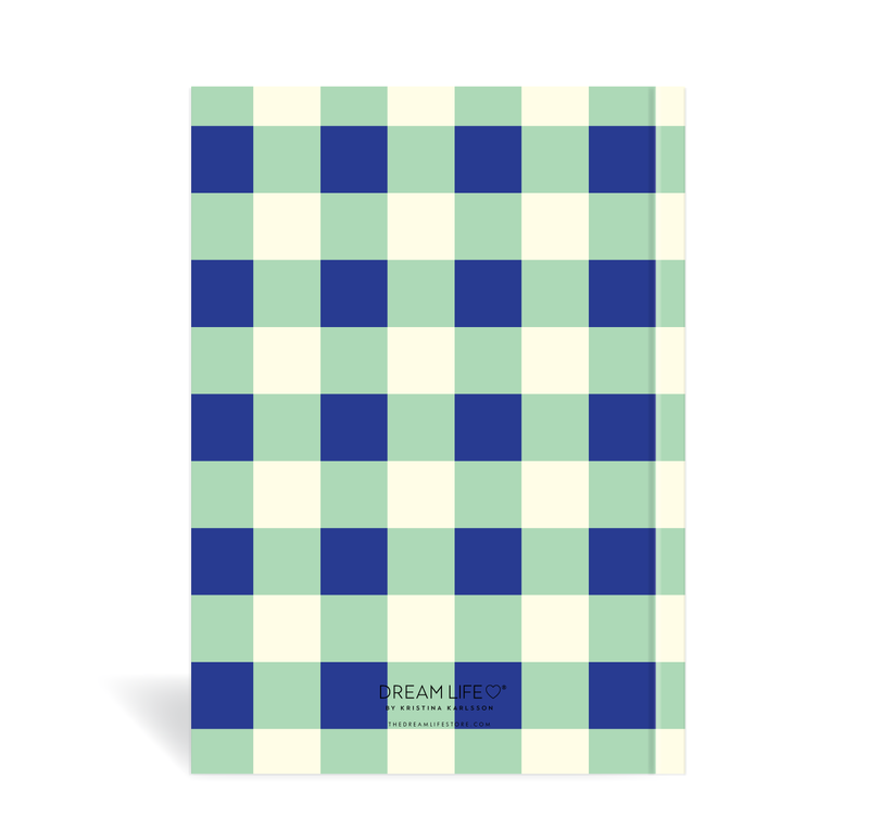 A5 2025 Week to a page Diary - Picnic - Mint