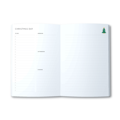 A5 Christmas Planner  - Rutig