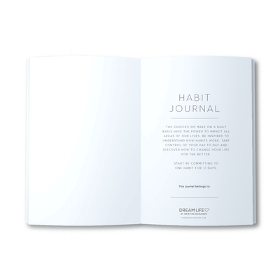 A5 Journal - Habit - Make Yourself Proud