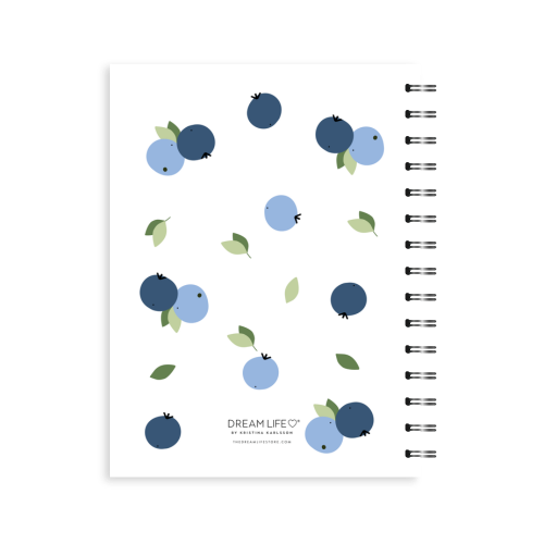 A5 2025 Spiral Student Diary - Berry Patch