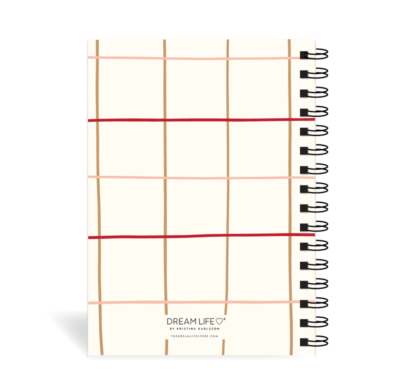 A5 Christmas Planner  - Rutig