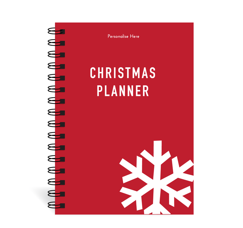 A5 Christmas Planner  - Snowflake