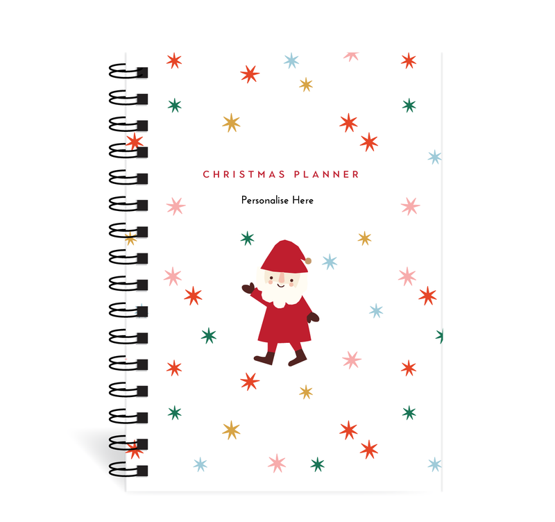 A5 Christmas Planner  - Santa