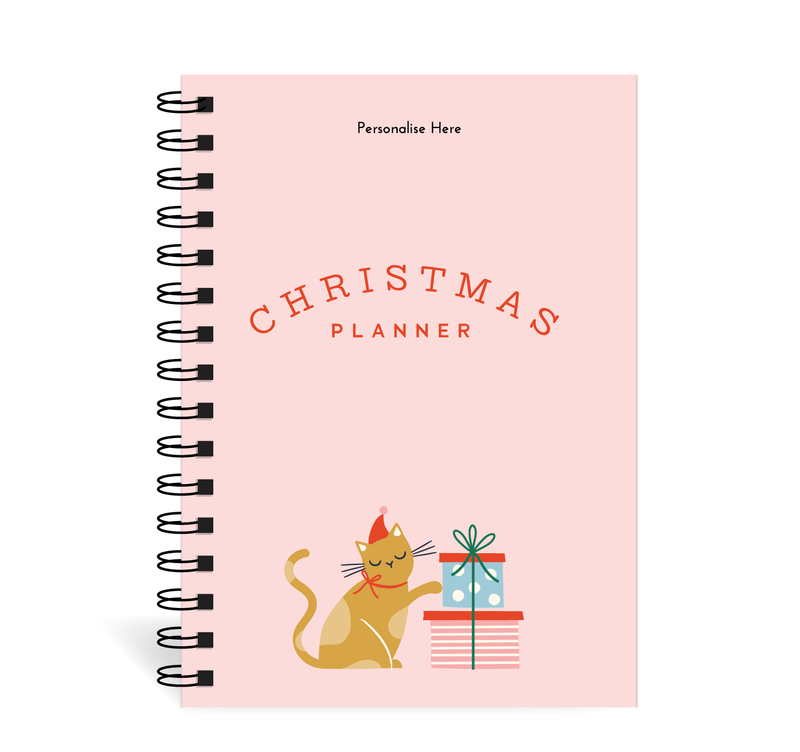 A5 Christmas Planner - Cat