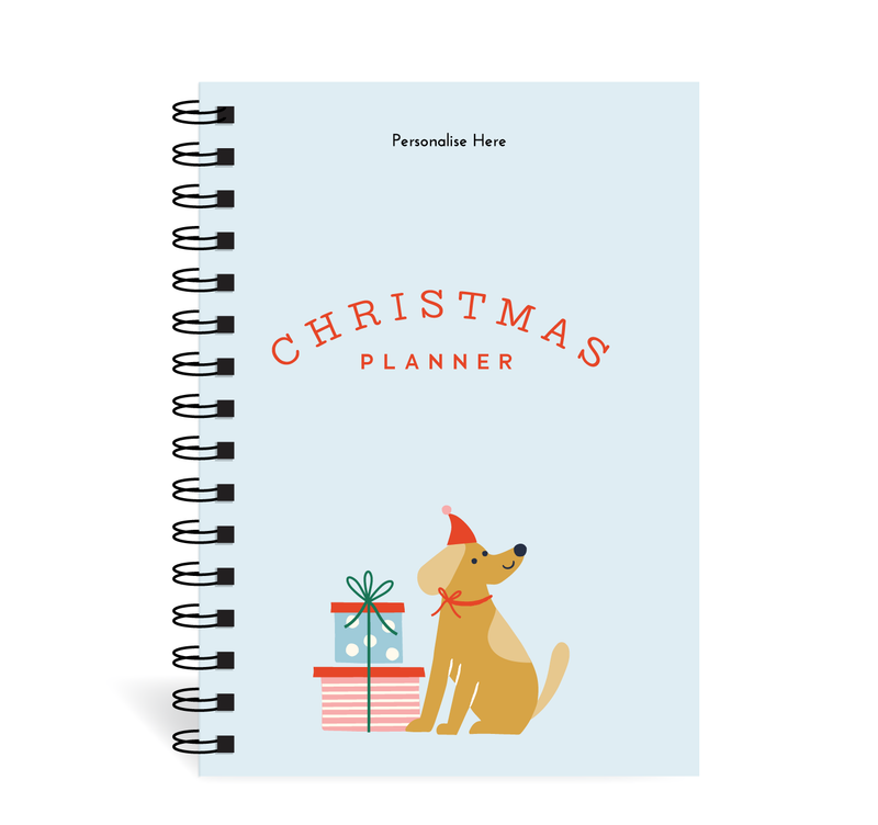 A5 Christmas Planner - Dog