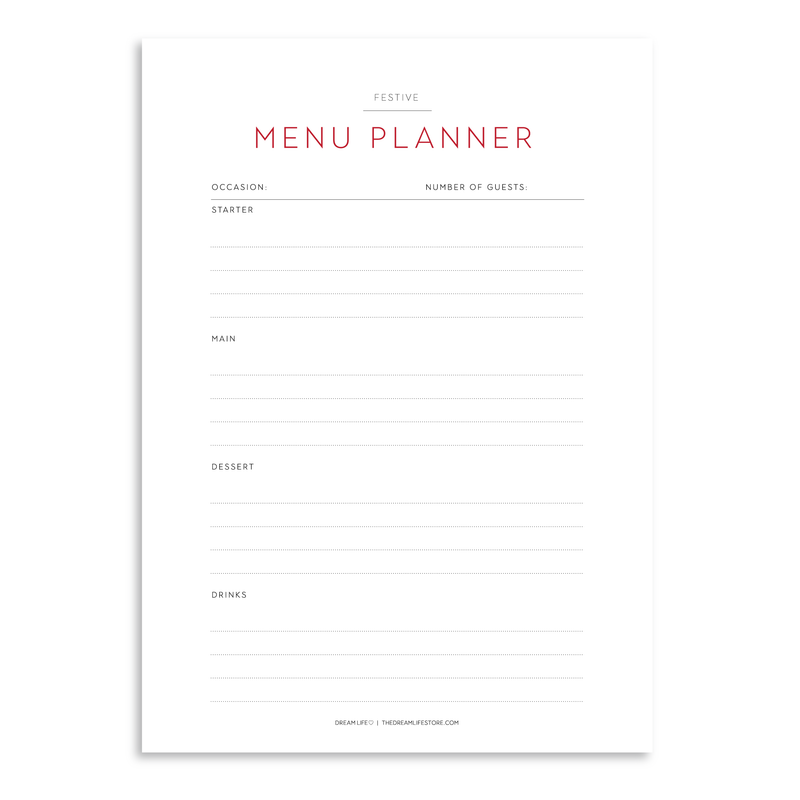 Christmas Planner - Digital Download