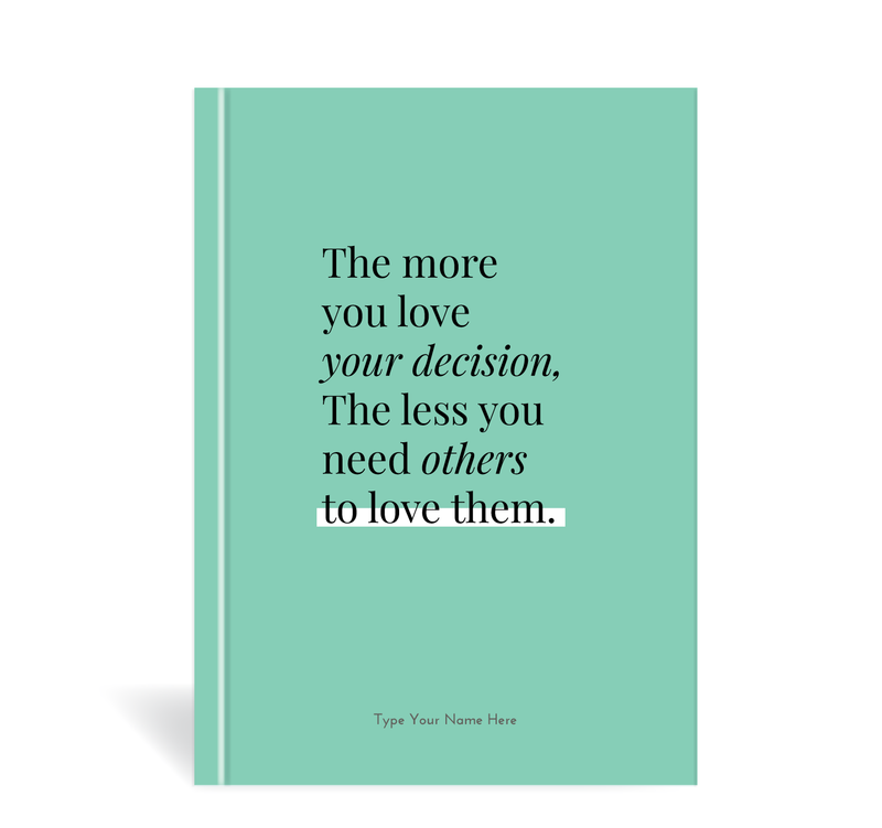 A5 Journal -The more you love...