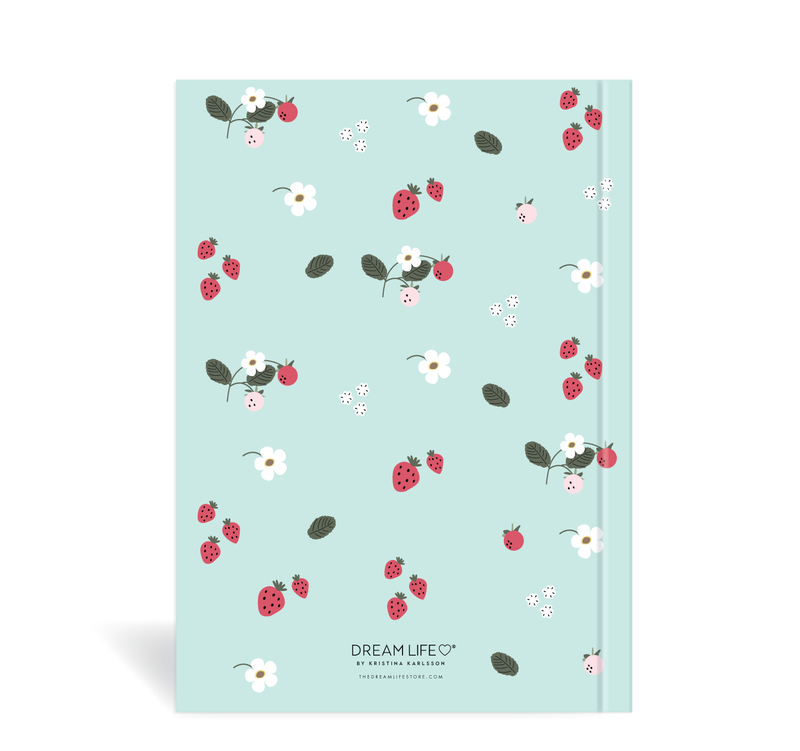 A5 Journal  - Daily Progress - Berries - Mint