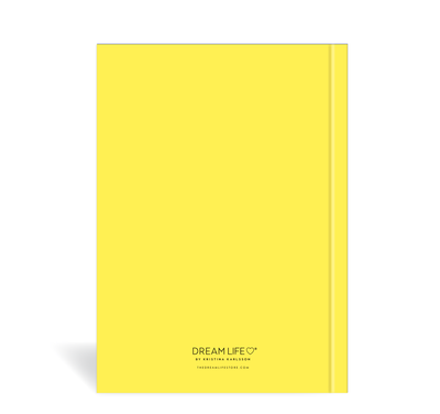 A5 Journal  - Daily Progress - Apple - Yellow