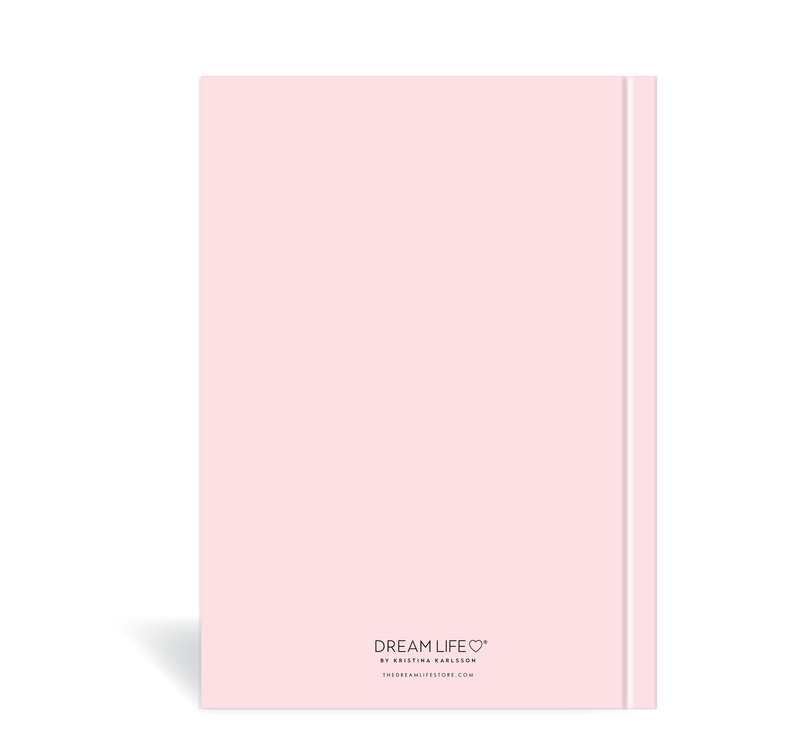 A5 Journal - No Road is Long - Pink