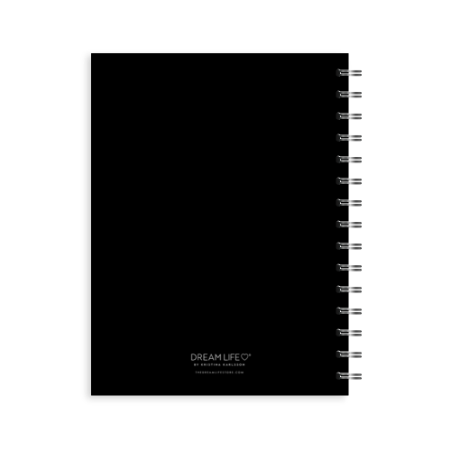 A5 Spiral - Plan Your Year Journal - Black