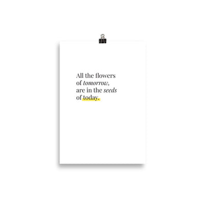 ALL THE FLOWERS Poster