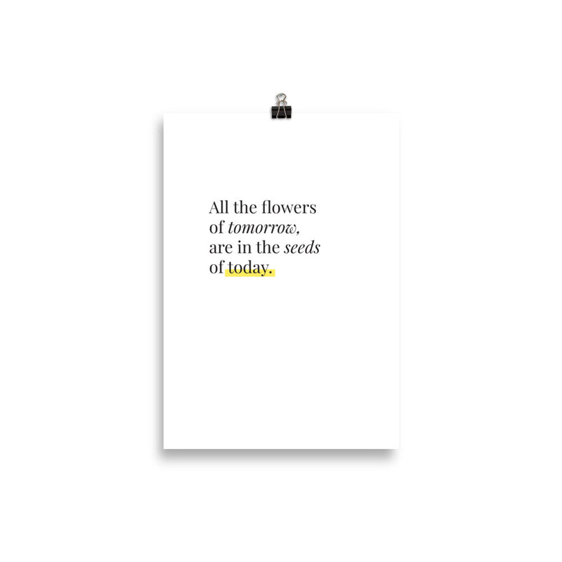 ALL THE FLOWERS Poster