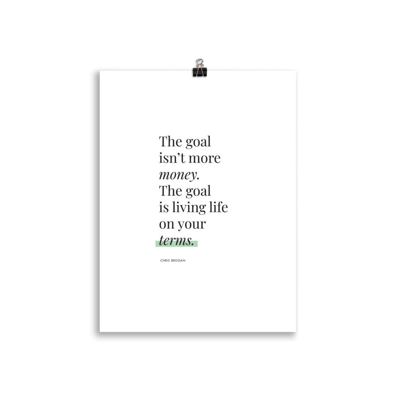 THE GOAL Poster