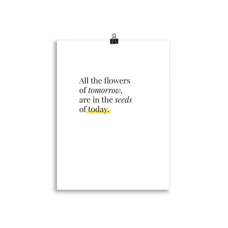 ALL THE FLOWERS Poster