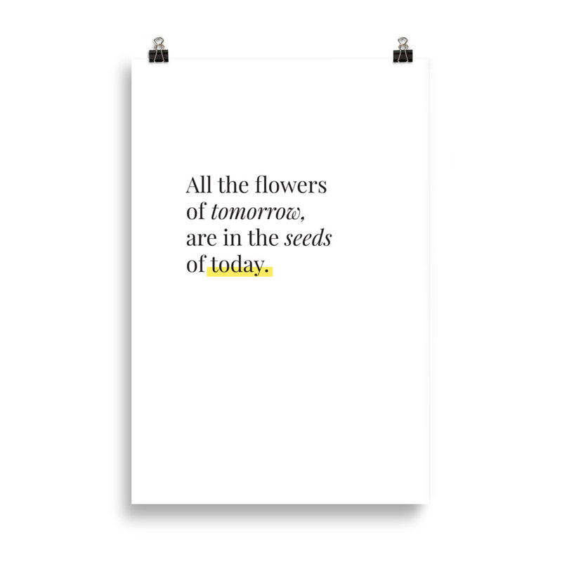 ALL THE FLOWERS Poster