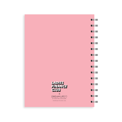 A5 24/25 Spiral Financial Diary - Ladies Finance Club - Watermelon