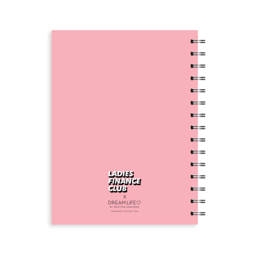 A5 24/25 Spiral Financial Diary - Ladies Finance Club - Watermelon