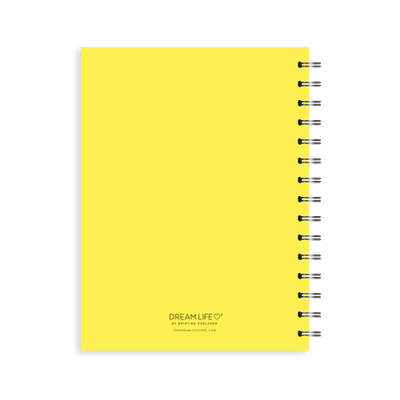 A5 Spiral Notebook - Q4 - Yellow